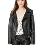 Black Moto leather Jacket