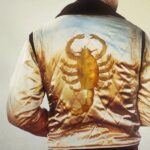 Ryan Gosling Golden Scorpion Logo Bomber Jacket