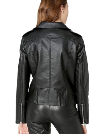Moto Black Leather Jacket