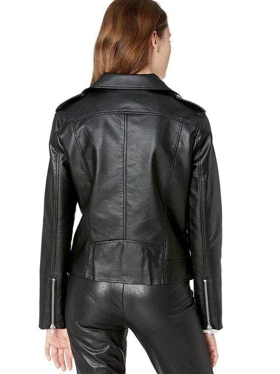 Moto Black leather Jacket