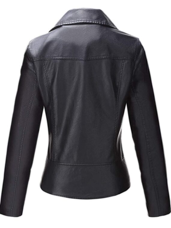 Women Brando Leather Jacket