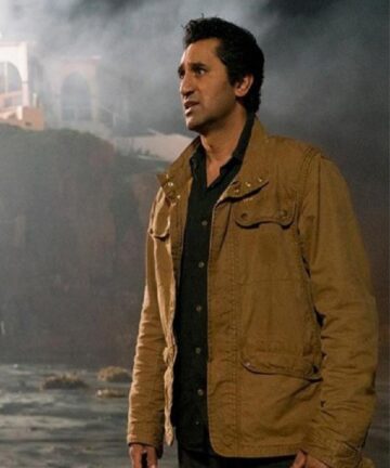 Cliff Curtis Fear the Walking Dead Brown Jacket