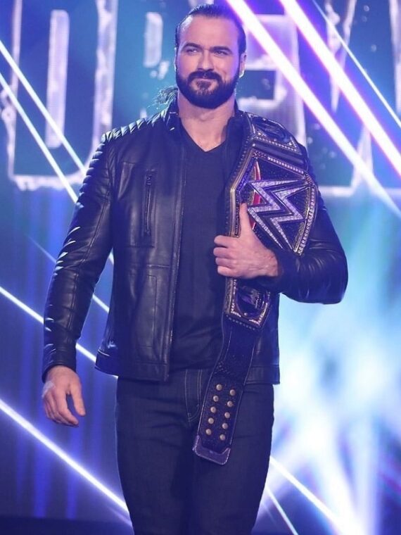WWE Drew McIntyre Biker Leather Jacket (1)