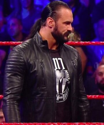 WWE Drew McIntyre Motorcycle Jacket