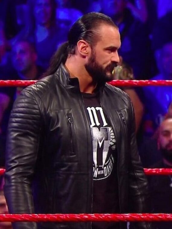 WWE Drew McIntyre Biker Leather Jacket