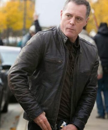 Hank Voight Chicago PD Brown Leather Jacket