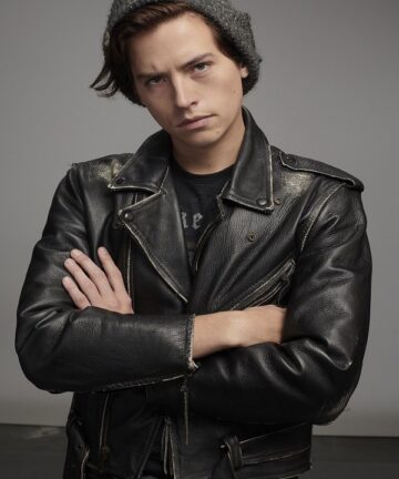 Cole Sprouse Riverdale Distressed Biker Jacket
