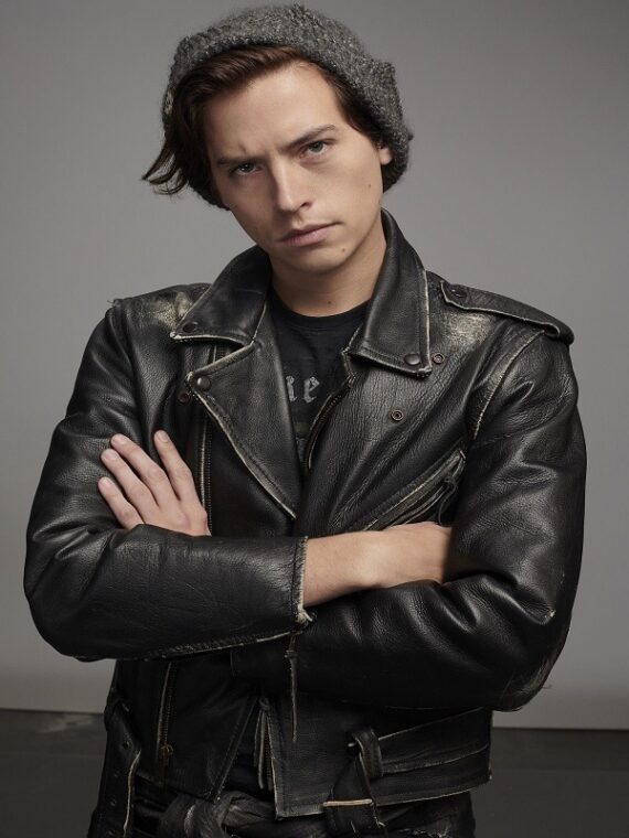 Cole Sprouse Riverdale Distressed Leather Jacket
