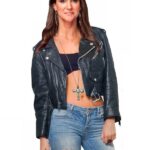 Stephanie McMahon Motorcycle Leather Jacket
