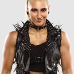 WWE Rhea Ripley Studded Design Leather Vest (2)