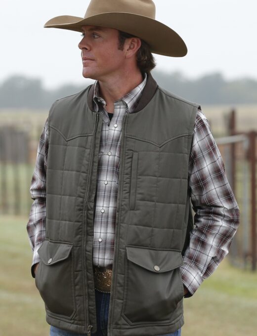 Mens Quilted Vest