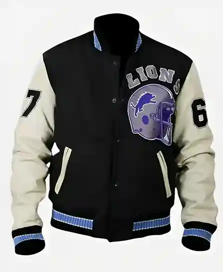 Axel Foley Detroit Lions Jacket