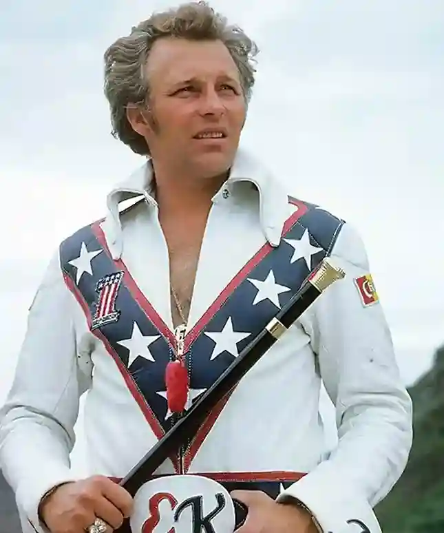 Evel Knievel Motorcycle Leather Jacket