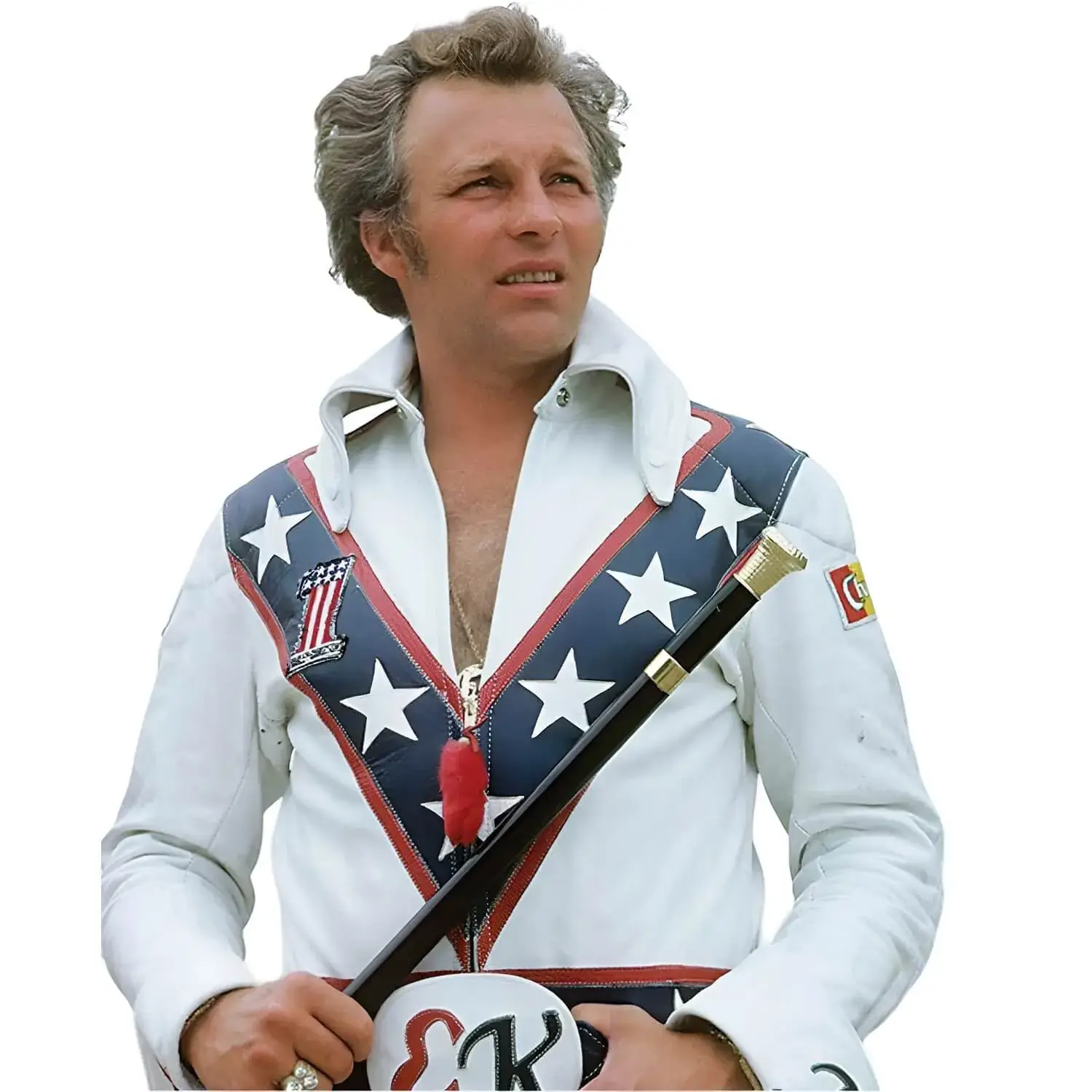 Evel Knievel Motorcycle Leather Jacket