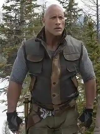 Dwayne Johnson Jumanji Leather Vest