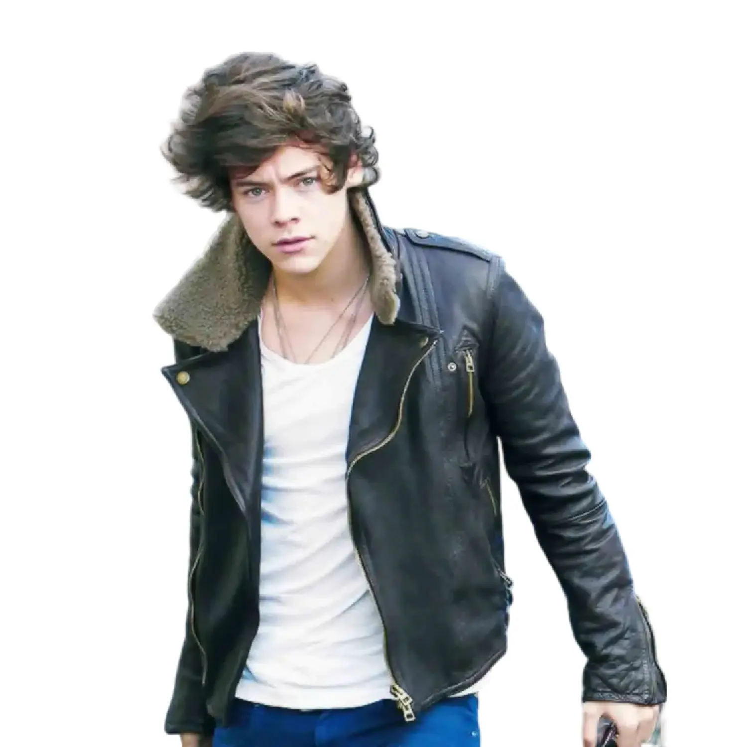 Harry Styles Leather Jacket