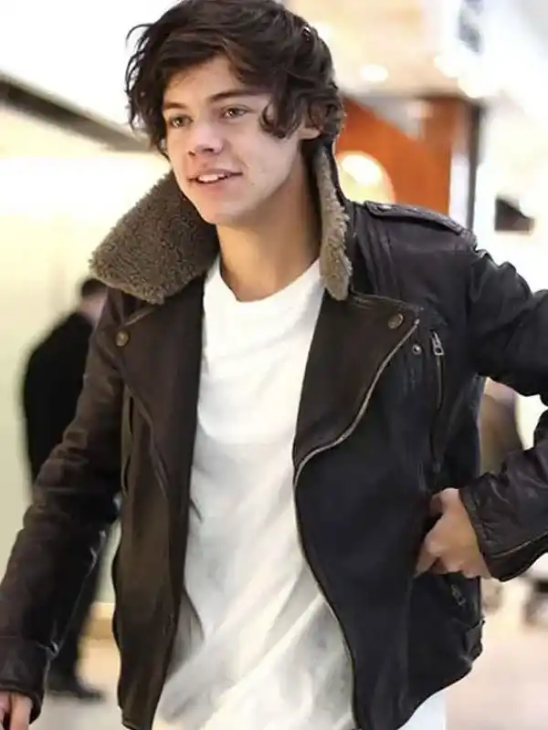 Harry Styles Leather Jacket