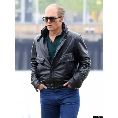 Black Mass Johnny Depp Leather Jacket