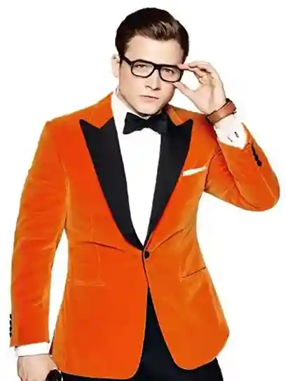 Kingsman The Golden Circle Taron Egerton Tuxedo