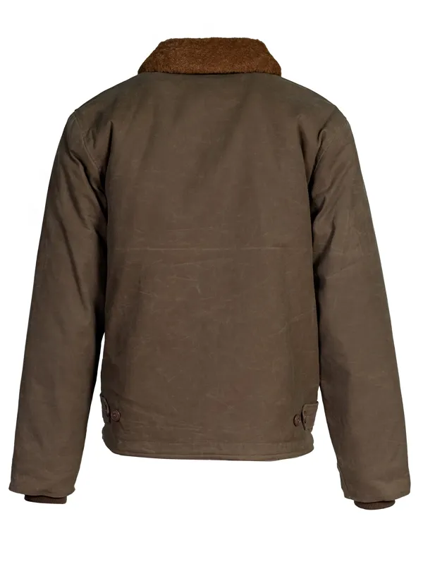 Fur Collar Waxed Deck Jacket
