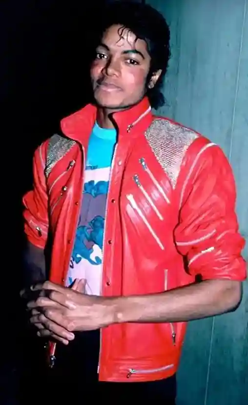 Song Beat It Michael Jackson Red Jacket