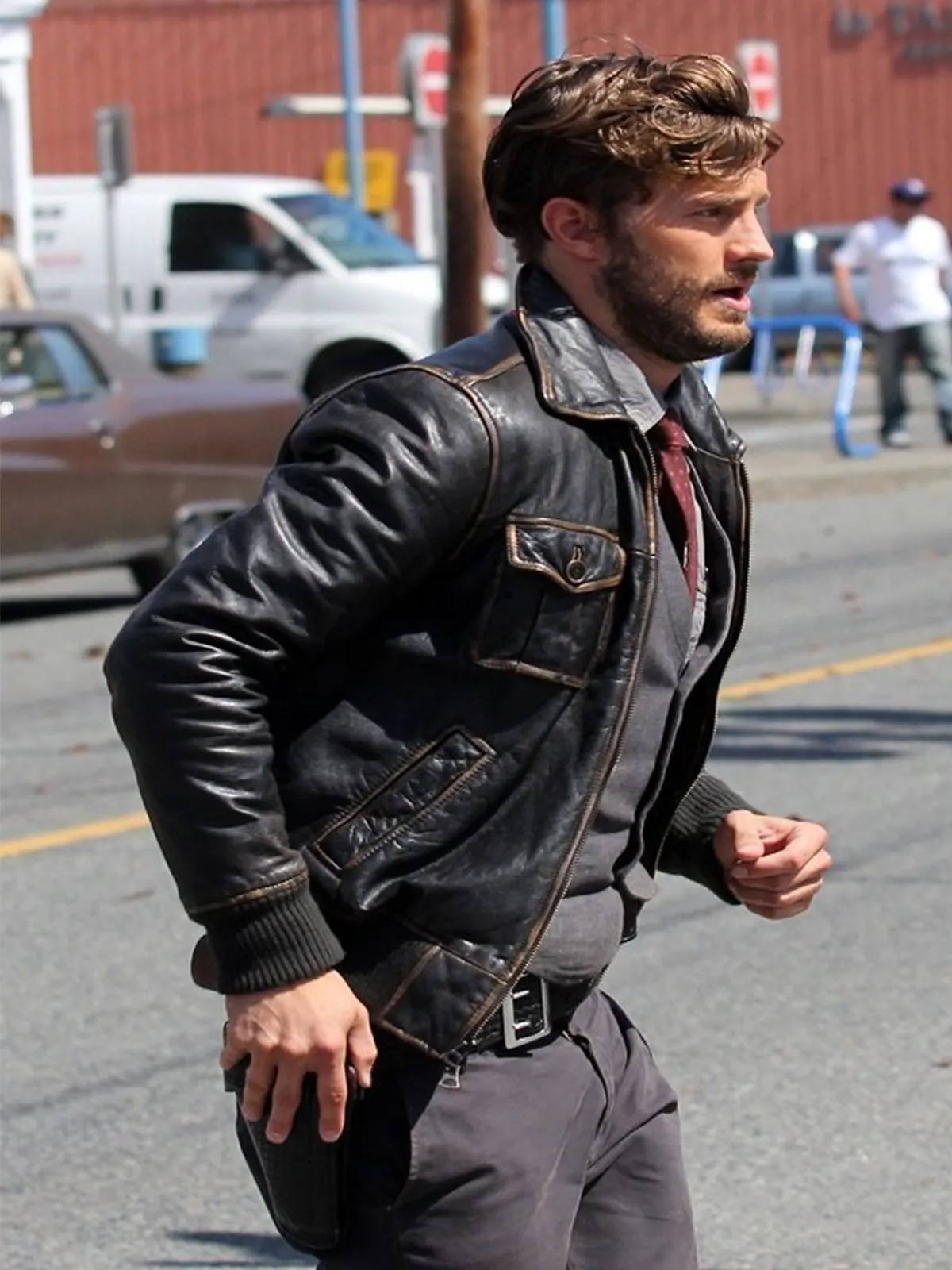 Sherrif Graham Humbert Leather Jacket