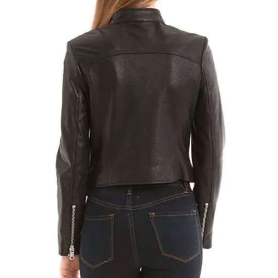 Katherine Mcnamara Shadowhunters Leather Jacket