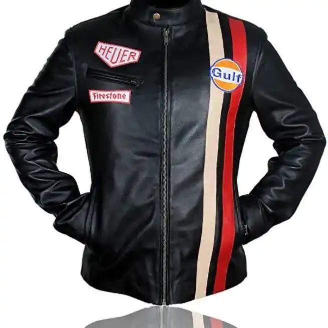 Steve McQueen Le Mans Gulf Racing Jacket