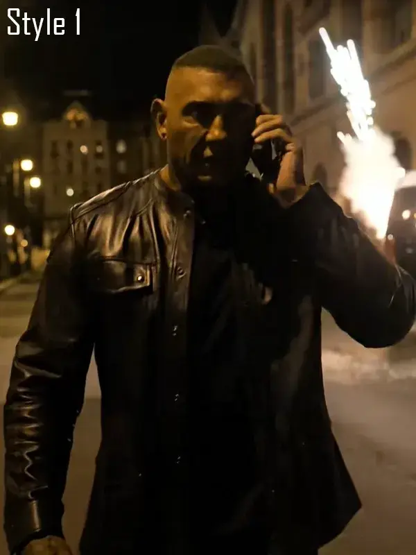 The Killer’s Game Dave Bautista Jacket