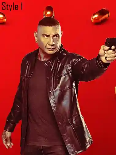 The Killer’s Game Dave Bautista Jacket