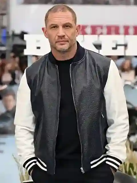 The Bikeriders Premiere Tom Hardy Bomber Jacket