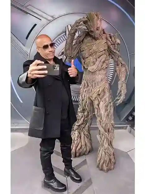 Vin Diesel Galaxy Premiere Coat