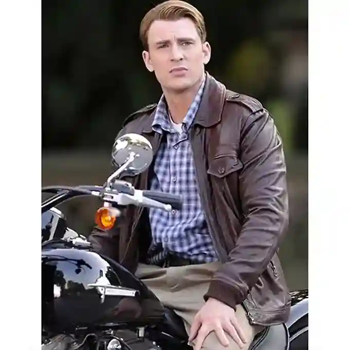 Captain America The Avengers Leather Jacket